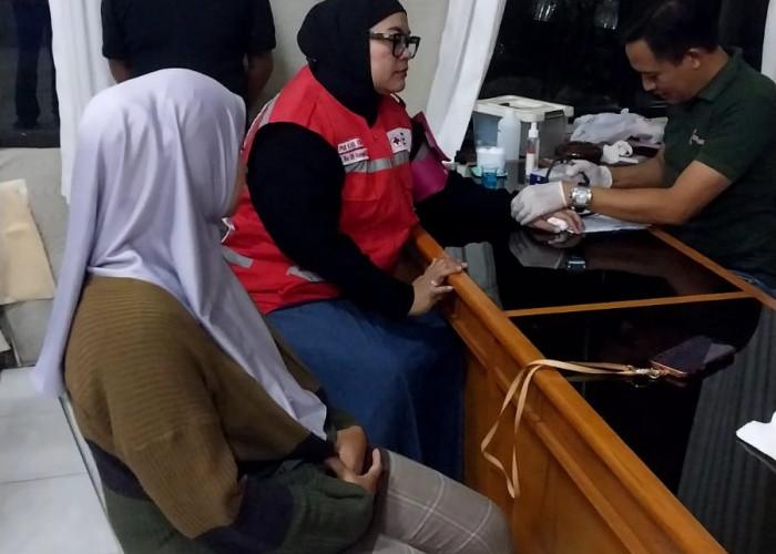 Jaga Ketersediaan Darah, PMI Kuningan Safari Donor Darah Ramadhan