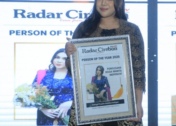 Adelya Puspita Azzahra Ardiyan Dianugerahi Person of The Year 2025, Pengusaha Muda Wanita Inspiratif