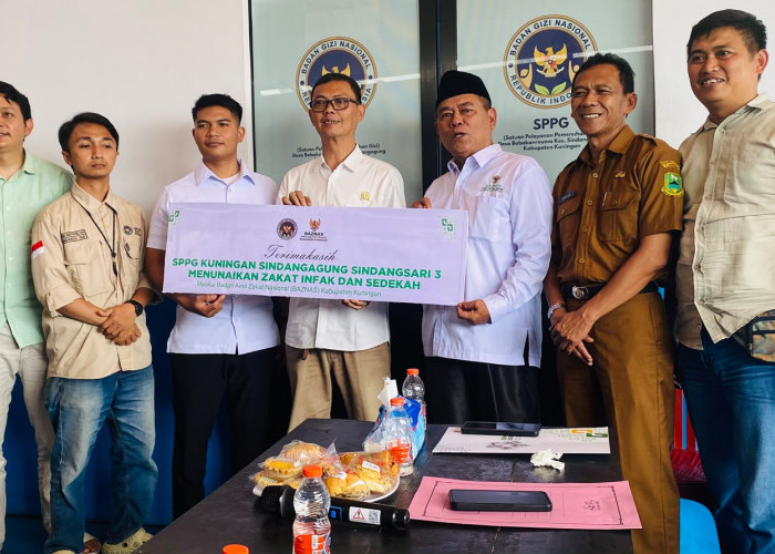 Gebrakan Baznas Kuningan, Gaungkan Gerakan SPPG Berinfak