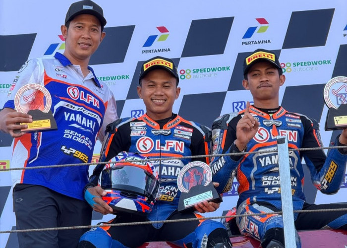 Tampil Konsisten, Rider Yamaha Pertahankan Puncak Klasemen Mandalika Racing Series dan Memenangi Race