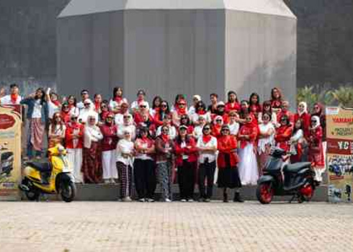 Yamaha Jabar Kolaborasi dengan Girls Day Out Hadirkan Semangat Kemerdekaan Lewat Riding, Kreativitas, Ekspresi