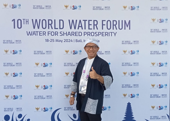 AA Ade Kadarisman di World Water Forum: Pesan Kearifan Lokal Mata Air Menggema