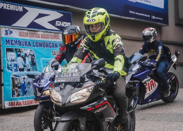 Istimewanya bLU cRU Riding Experience di Surabaya, Bikers R Series Rasakan Pengalaman Berbeda