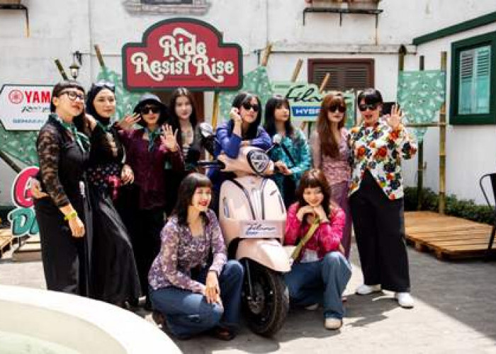 Rayakan Hari Kartini! Ratusan Pengendara Wanita Riding Bareng Pakai Grand Filano Hybrid dengan Outfit Kebaya