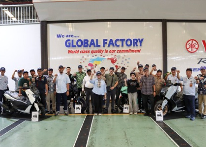 Yamaha Factory Visit, Fasilitasi Media & Pelaku Industri Untuk Melihat Proses Produksi Berstandar Global
