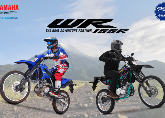 Buka Semangat 2026, Yamaha WR155 R Tampil Ikonik dengan Desain Body dan Grafis Anyar