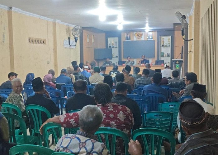Jawab Tudingan di Medsos, Pemdes Paniis Gelar Rapat Terbuka