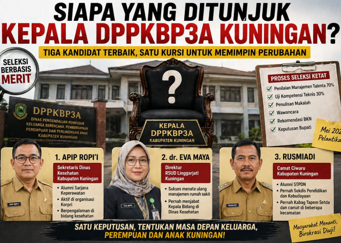 Calon Kepala DPPKBP3A Kuningan: Bupati Dian Diuji Pilih yang Terbaik