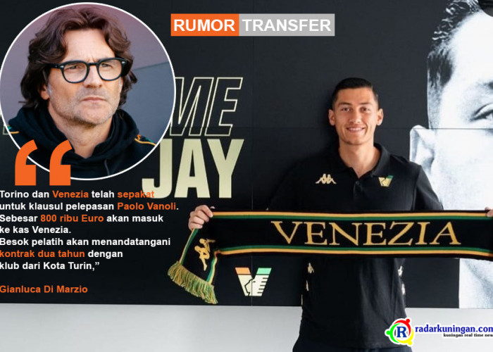 Bursa Transfer Serie A Panas, Jay Idzes Dibawa-bawa di Kepindahan Pelatih Paolo Vanoli dari Venezia ke Torino
