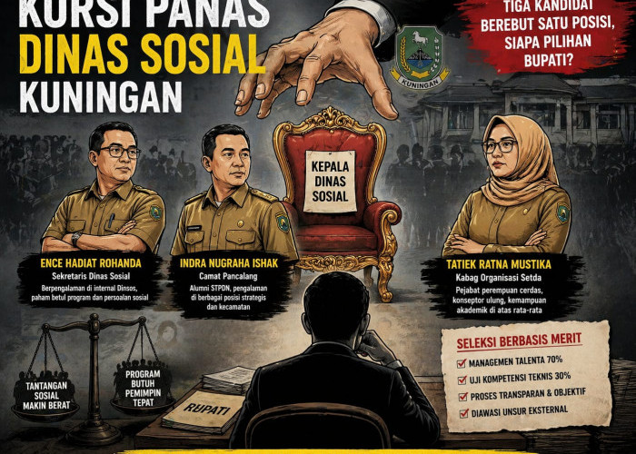 Tiga Kandidat Berebut Kursi Kepala Dinas Sosial Kuningan