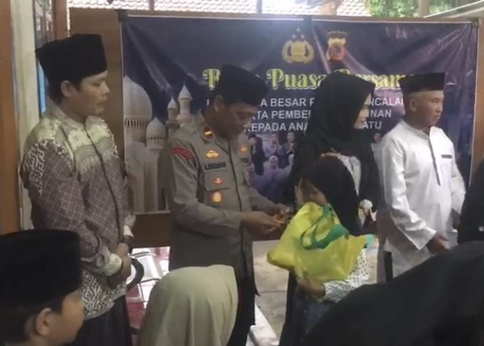 Polsek Pancalang Santuni 26 Anak Yatim, Pererat Silaturahmi di Bulan Ramadan