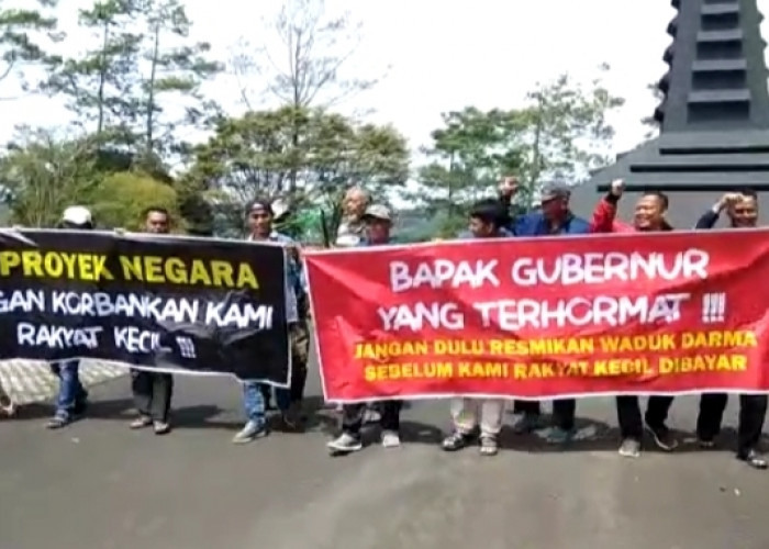 Kontraktor Belum Lunasi Pembayaran, Subkon Tuntut Gubernur Tidak Resmikan Waduk Darma