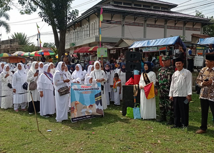Kenalkan Ibadah Haji Sejak Dini, Siswa PAUD se-Kecamatan Beber Ikuti Manasik Kecil di Desa Wanayasa