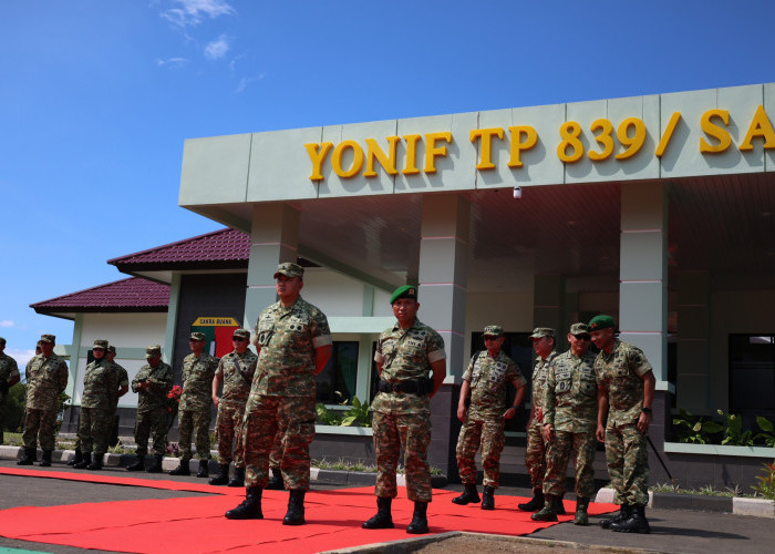 Kunker ke Yonif 839 Kuningan, Kasdam III/Siliwangi Soroti Ketahanan Pangan dan Moral Prajurit