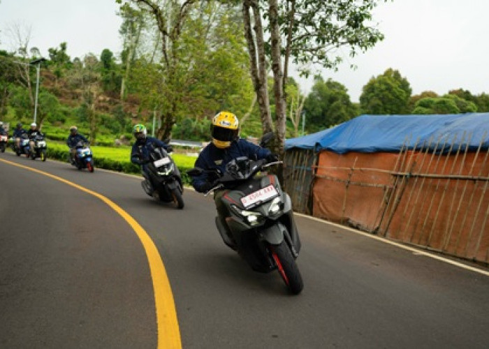 Menanjak Tanpa Ragu, NMAX TURBO dan AEROX ALPHA TURBO Taklukkan Jalur Ekstrem Nusantara