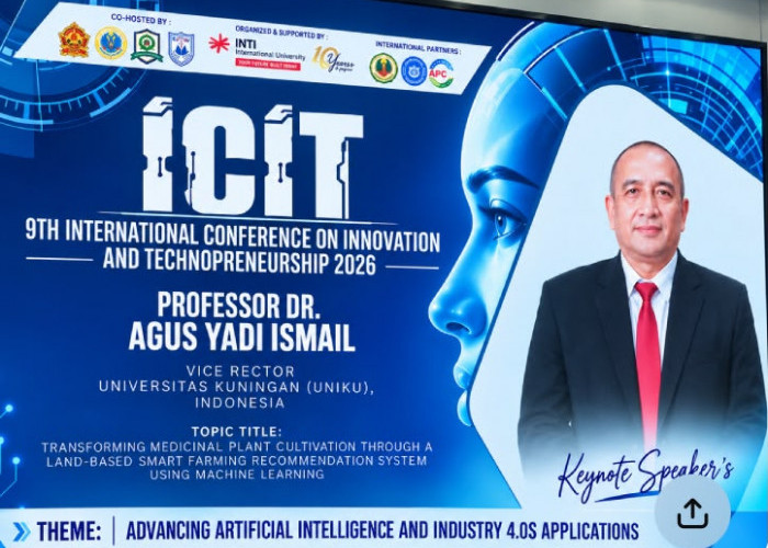 Warek III Uniku Jadi Keynote Speaker Konferensi Internasional di Malaysia