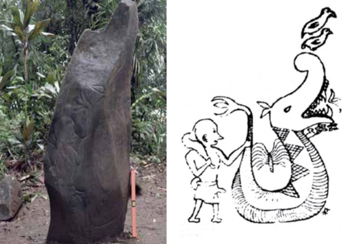 Situs Batu Naga Kuningan Menguak Cerita Religi Masyarakat Prasejarah dan Penafsiran Tentang Naga
