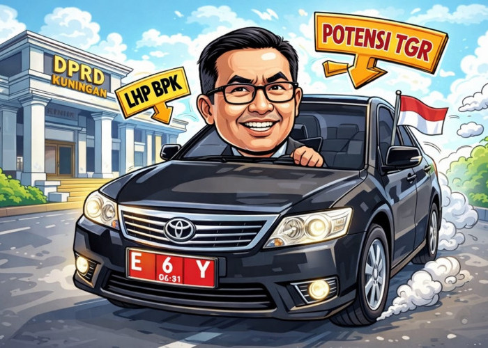 Sekda Kuningan Penuhi Panggilan DPRD, Bahas Temuan LHP BPK