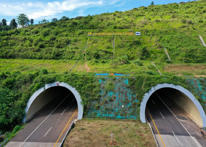 Tak Tahan Polemik, Menteri PUPR Cek Twin Tunnel Tol Cisumdawu, Basuki: Bukan Retak, Hanya Berdebu