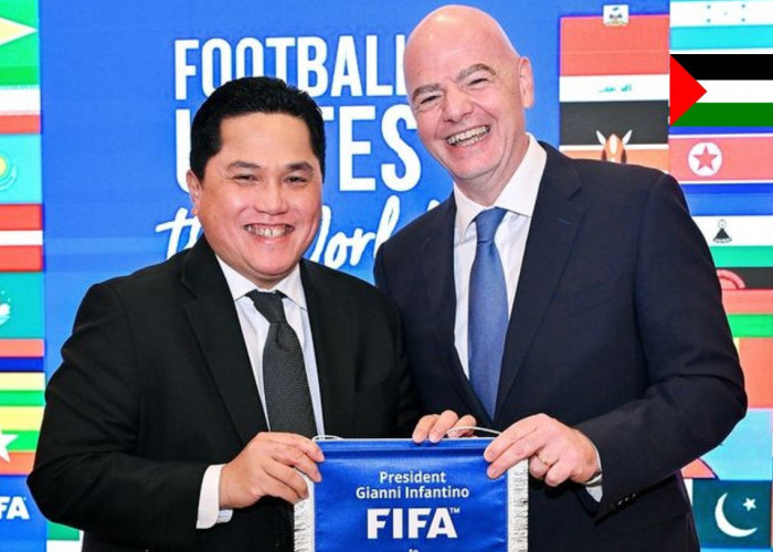 Erick Thohir Bersua Gianni Infantino, Presiden FIFA Puji Timnas Indonesia Sanggup Pecahkan Rekor