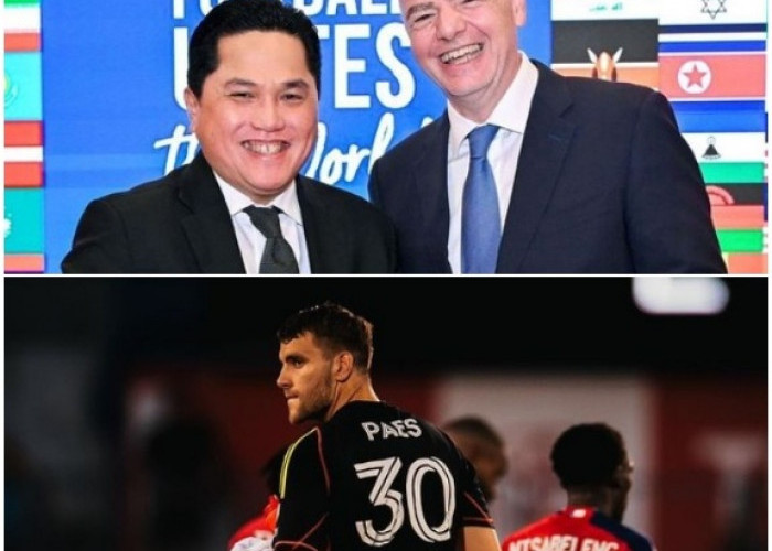 Erick Thohir Berjumpa dengan Presiden FIFA, Netizen Heboh Tentang Maarten Paes: 'Bisa Lobi Ngga Pak'