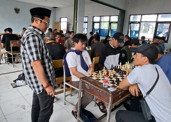 65 Atlet Ramaikan Liga Catur Bebeb Jius di Kuningan