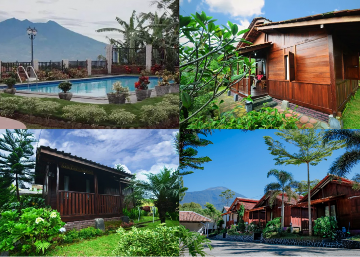 1 Jam dari Kota Cirebon Sampai di Penginapan Hidden Gem Puncak, Villa Kampung Gunung Kuningan