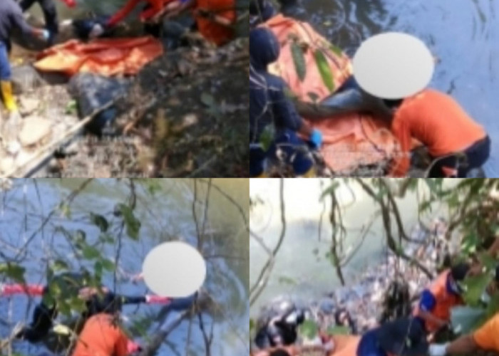 Mayat di Cisanggarung Sudah Dievakuasi ke RSUD 45 Kuningan, BPBD Ungkap Jenis Kelamin Dua Mayat