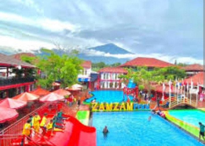LAGI HITS! Balong Premium di Zamzam Pool Manislor, Kuningan, Panjangnya 45 Meter, Asli Air Gunung Ciremai