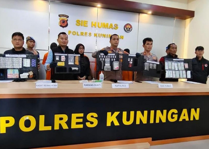 Polres Kuningan Ungkap 7 Kasus Peredaran Narkoba, Sebagian Pelaku Merupakan Perempuan