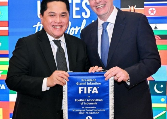 Presiden FIFA Gianni Infantino Bertemu Ketum PSSI Puji Kemajuan Sepakbola Indonesia, Jelang Olimpiade 2024