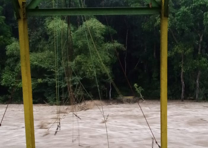 Seharian Hujan Deras, 8 Desa di Kuningan Dilanda Banjir dan Tanah Longsor, Alhamdulillah Tak Ada Korban