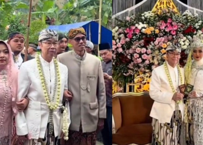 Viral Pernikahan Beda Usia 40 Tahun di Kuningan, Pengantin Pria Juragan Emas