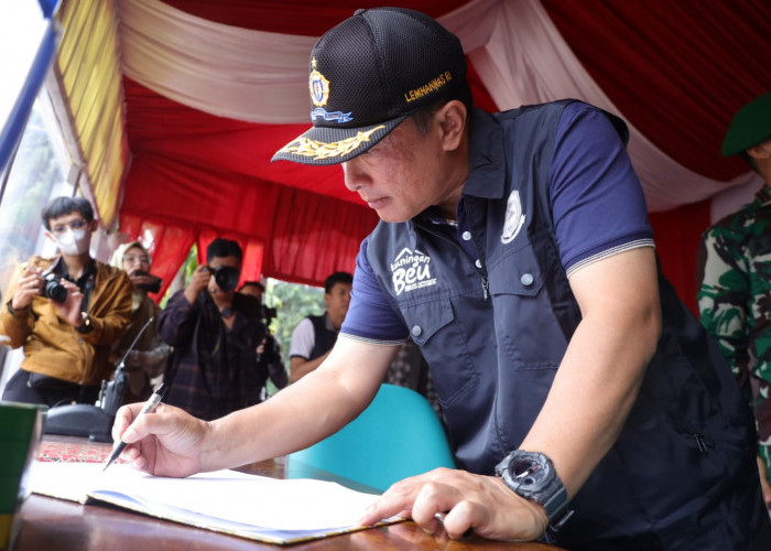 Pantau Pos Pengamanan Mudik Lebaran, Sekda Kuningan Imbau Pemudik untuk Patuhi Rambu Lalulintas