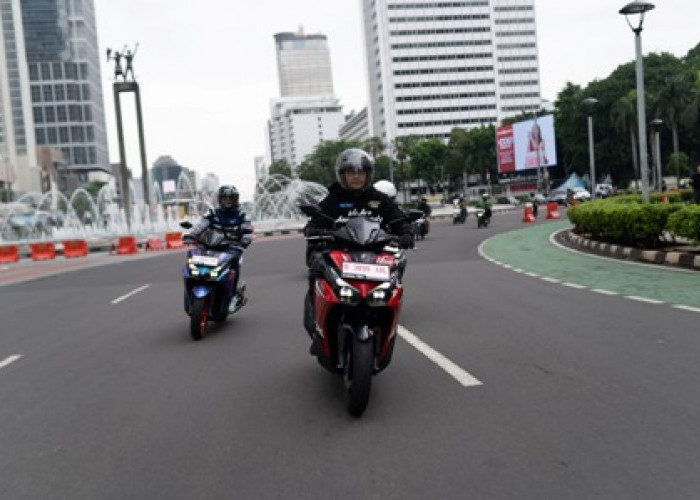 Bikers Aerox Tumpah Ruah, Nikmati Vibes We Are Aerox Society di Jakarta