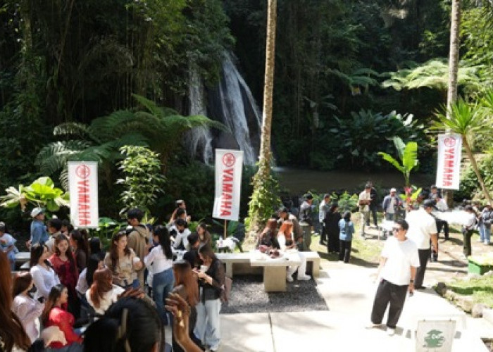 Seru Sajan! Ratusan Anak Muda Bali Hangout Bareng Yamaha Grand Filano Hybrid dan Baskara Mahendra