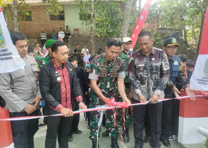 Jembatan Garuda Desa Cibuntu Diresmikan, Akses Dua Dusun Kini Lebih Mudah