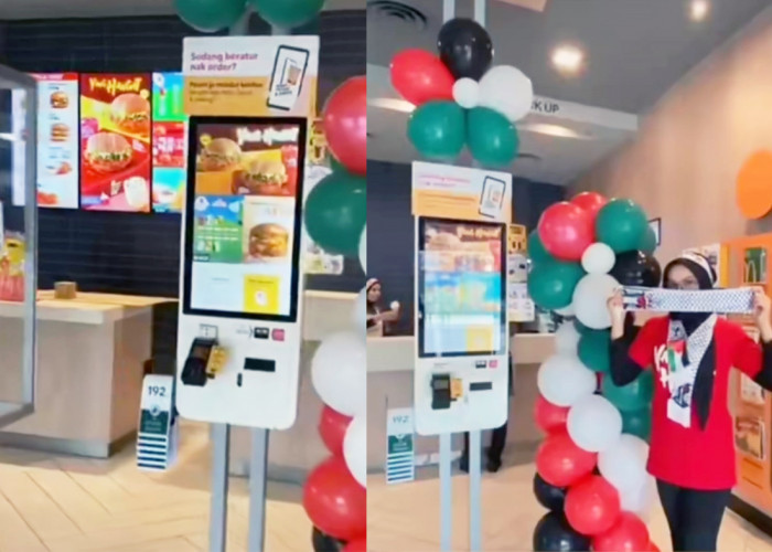 Ada Seruan Boikot, McDonald's Indonesia Pasang Dekorasi Palestina, Lihat Penampakannya