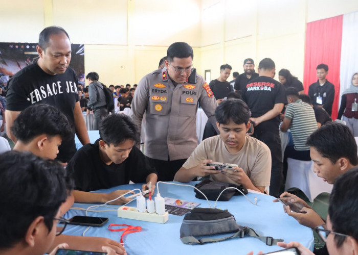Turnamen Mobile Legends Polres Kuningan Dibanjiri Gamer, Esi Kuningan Lolos ke Kapolda Cup