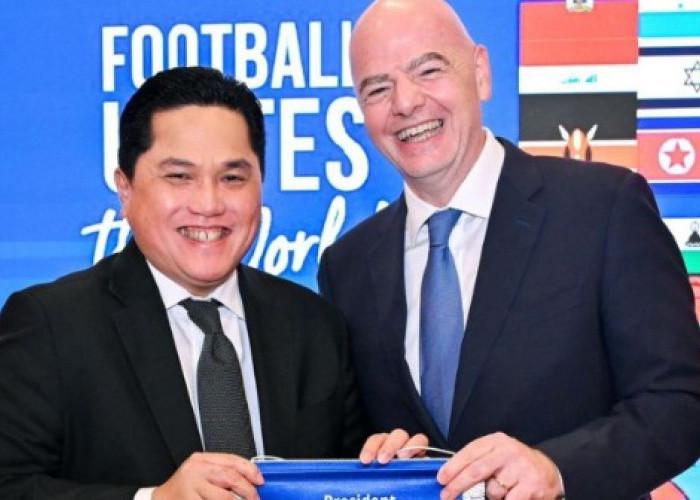 Agenda Erick Thohir dengan Presiden FIFA, Banyak Sejarah Baru dan Ada Perkembangan Maarten Paes?