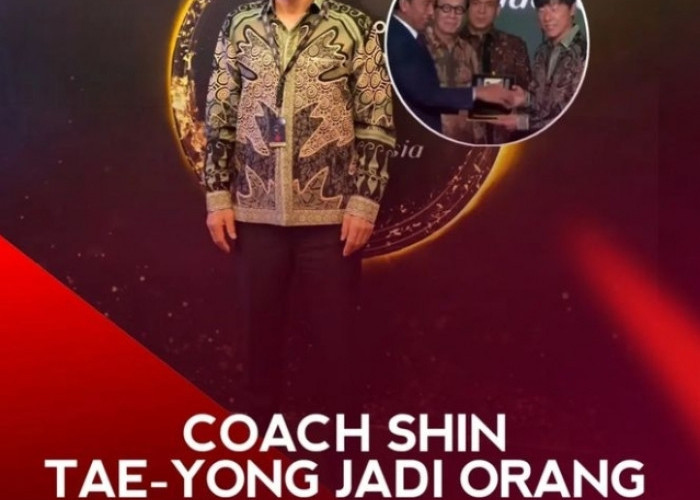 WOW! Coach Shin Tae-yong Orang Pertama Yang Mendapatkan Golden Visa Dari Presiden Indonesia?