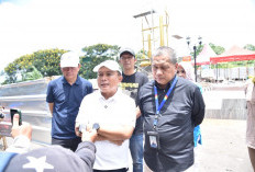 Didanai Hibah BPR, Bupati Dian Tinjau Pembangunan Tugu Angklung, Ikon Baru Gerbang Wisata Kuningan