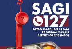 SAGI 127, Nomor Aduan Program MBG 24 Jam Non Stop