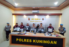 Polres Kuningan Bongkar 11 Kasus Narkoba, 5 Residivis dari 12 Tersangka Ditahan