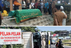 Korban Kecelakaan Maut Tanjakan Ciperna Dimakamkan di Kuningan