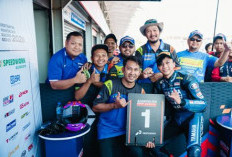 Fahmi Basam Pertahankan Gelar Juara Nasional Sport 150cc, Yamaha Bidik Titel Berikutnya di Seri Pamungkas