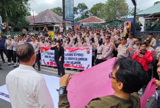 Ratusan Massa Alamku Geruduk BTNGC, Protes Kerusakan Lereng Gunung Ciremai dan Krisis Air di Desa Penyangga