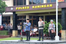 Supaya Natal dan Tahun Baru Aman, Polres Kuningan Kerahkan 584 Personel Gabungan