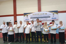SK Pensiun ASN Kuningan Diserahkan, 110 PNS Masuki Purna Bakti