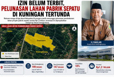 Izin Belum Terbit, Pelunasan Lahan Pabrik Sepatu di Kuningan Tertunda